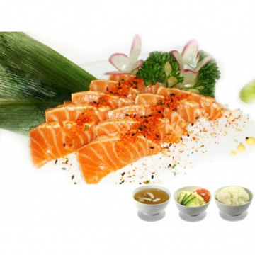Menu F3 Tataki saumon